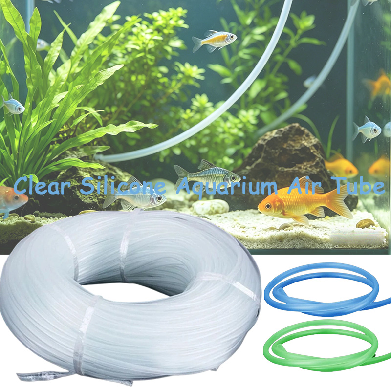 Fish Pond Aerator - Przezroczysta rurka PVC do akwarium 4*6mm,