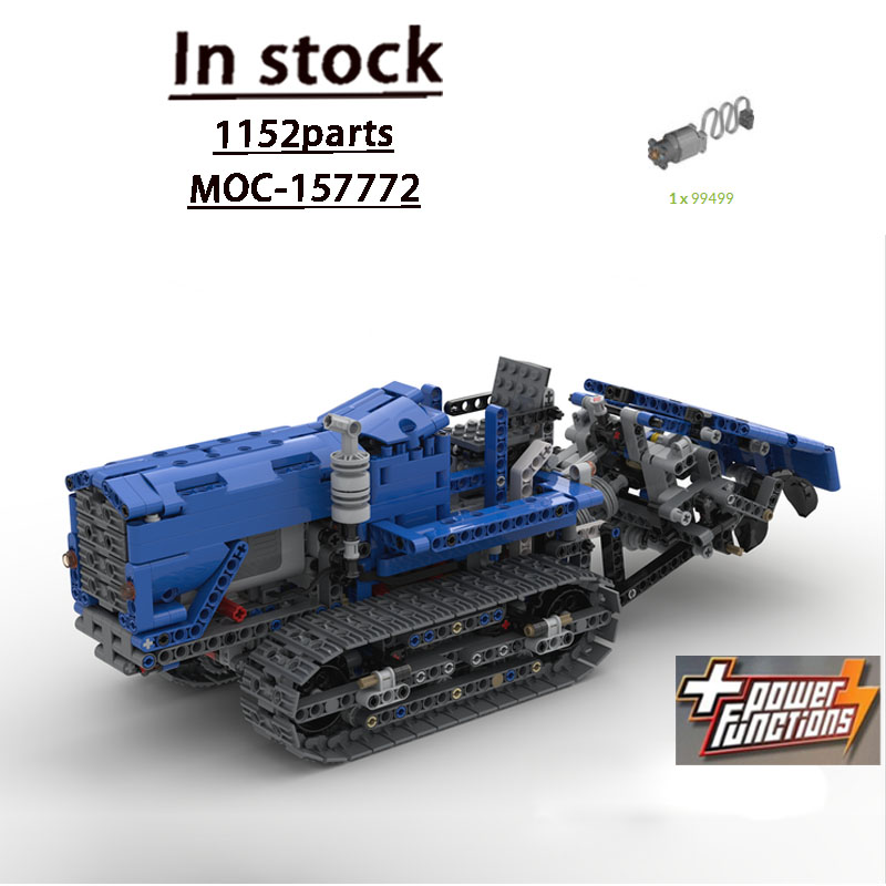 Farming Agriculture Model - MOC-157772 Miejski Traktor Rolniczy na Gąsienicach,