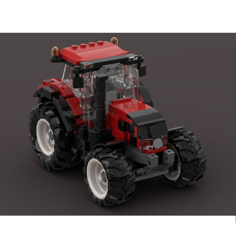 Farming Agriculture Model - City Farm MOC-271284 Czerwony Model Traktora
