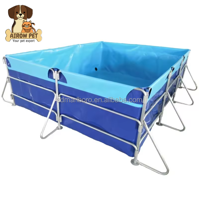 Farm Pond Liner - AIROW SDM PVC Niebiesko-Czarne Geomembrany z