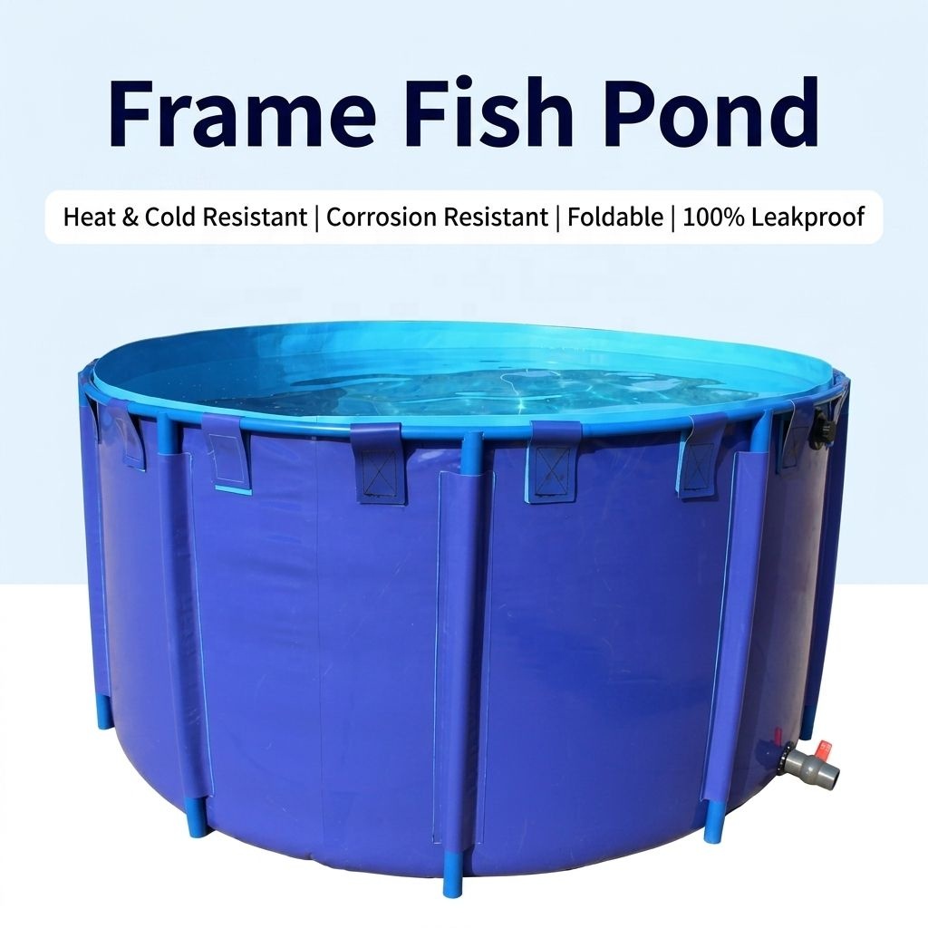 Farm Pond Liner - Wytrzymały PVC basen do hodowli ryb,