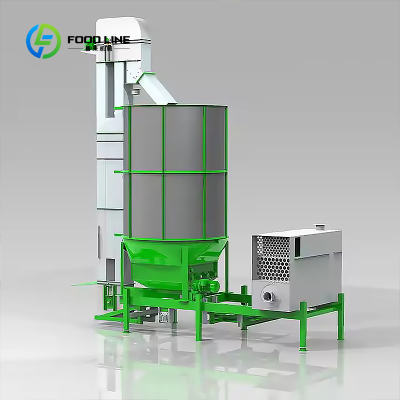 Smart Farming Technology In Agriculture - Niestandardowa, energooszczędna wieża do suszenia ziarna
