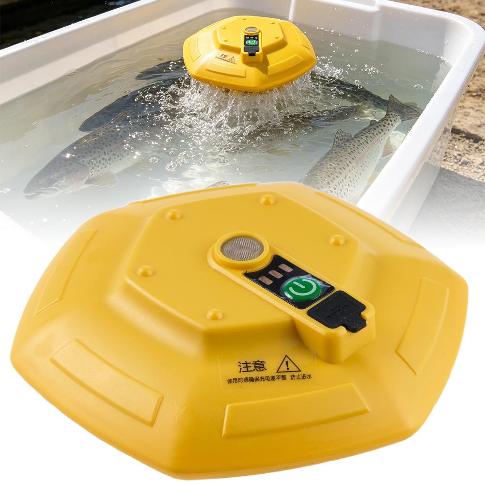 Fish Pond Aerator - Przenośna Pływająca Pompa Tlenu do Akwarium,