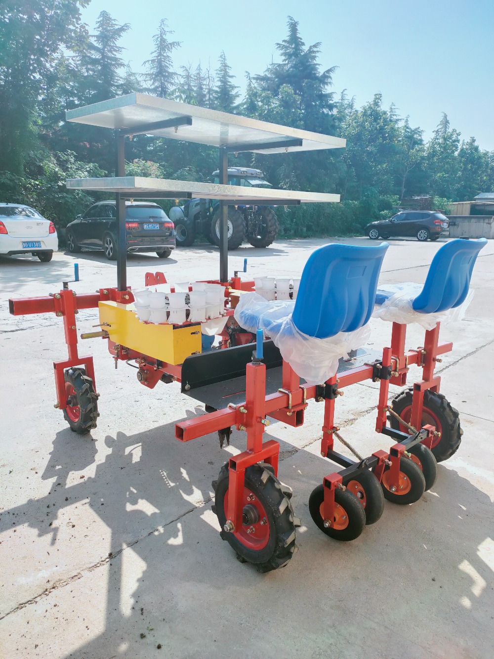 Maszyna do przesadzania sadzon – Vegetable Transplanter recenzja i cena