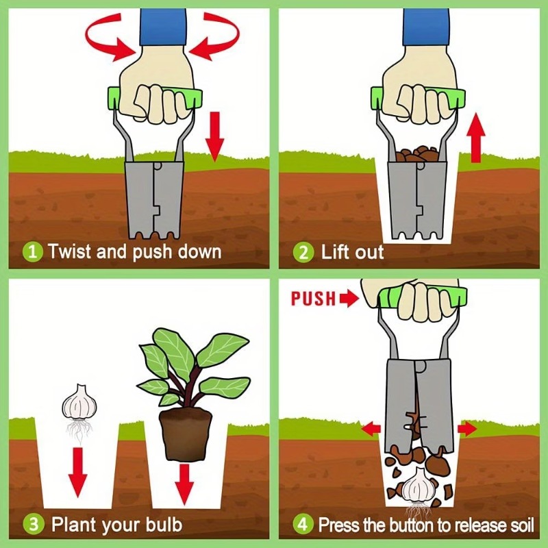 1-5 SZT. Przenośna sadzarka do – Vegetable Transplanter recenzja i cena