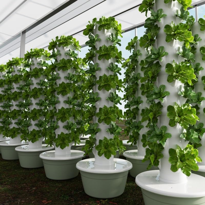 Wieża do hydroponiki pionowej, – Vegetable Transplanter recenzja i cena